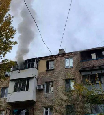 У Дніпропетровській області пожежа практично повністю знищила вантажне авто