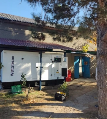 На критично важливих об’єктах Болграду запущено потужні дизель-генератори
