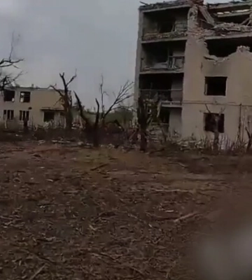 Донецька ОВА показала вщент зруйнуване загарбниками селище Піски