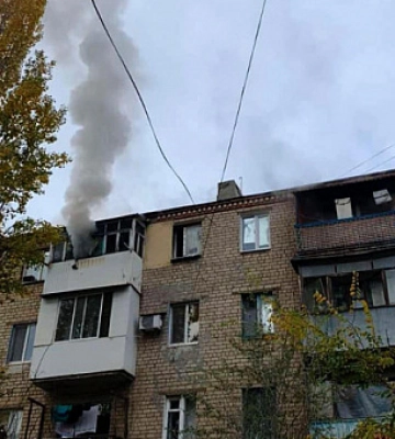 У Дніпропетровській області пожежа практично повністю знищила вантажне авто