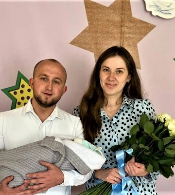 Хлопчика, який народився під час ракетних обстрілів у Ковелі, виписали додому