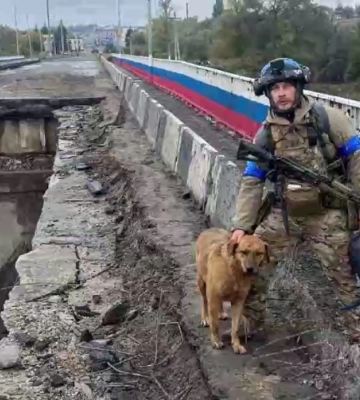 “Визволительниця Куп’янська”: історія собаки, що брала участь у зачистці міста