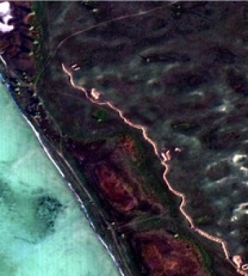 Доты и окопы до моря: появились снимки позиций оккупантов под Херсоном