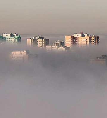 Туман у Києві збережеться до кінця дня