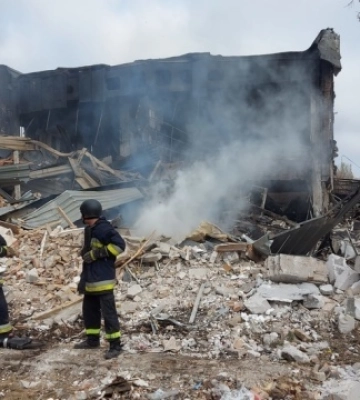 росіяни вночі вдарили по Запоріжжю ракетами С-300