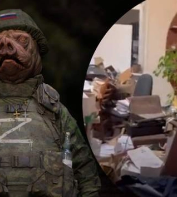 З’явилося відео з будівлі Херсонської ОДА після втечі окупантів