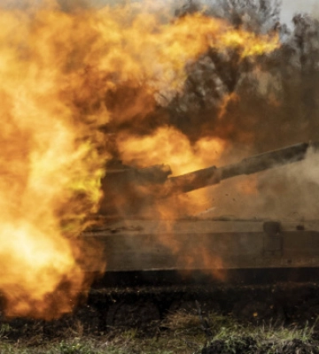 На Херсонщині українські захисники знищили ворожий склад з боєприпасами