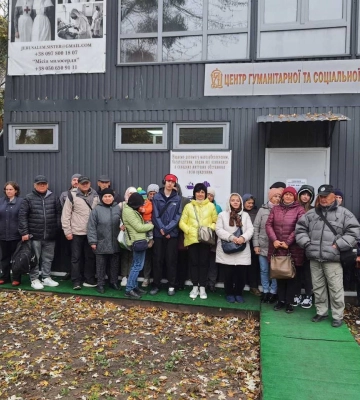 В Киеве фонд Предстоятеля УПЦ передал 100 продуктовых наборов для переселенцев