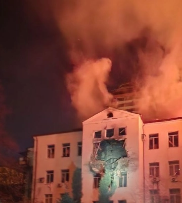 Рашисты сообщают о взрывах в Донецке. Фото