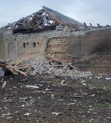Росіяни вдарили ракетами С-300 по селу у Запорізькому районі. ФОТОрепортаж
