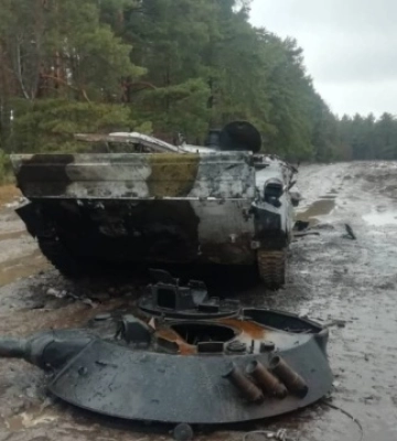На Донеччині ЗСУ знищили два ворожі танки та три БМП