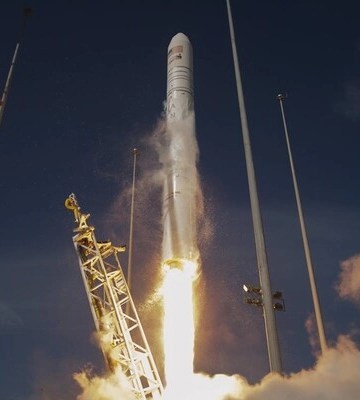 Ракета Антарес с украинскими комплектующими вывела на орбиту корабль Cygnus