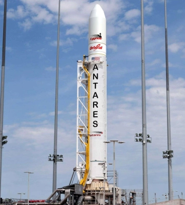 Ракета Антарес с украинскими комплектующими вывела на орбиту корабль Cygnus