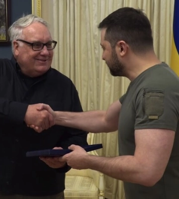 Зеленський зустрівся з американським бізнесменом: про що говорили (відео)