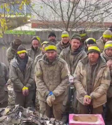 На Луганщині понад 20 мобілізованих росіян здалися в полон ЗСУ