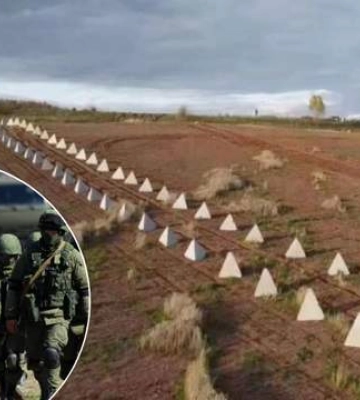 Скрізь &quot;зуби дракона&quot;: Росія активно будує оборонні споруди на Донбасі