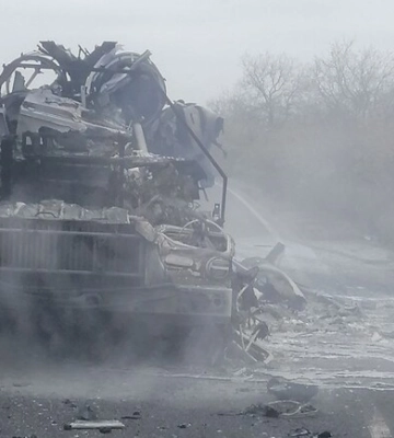 Ночью в Бердянском районе уничтожен вражеский ЗРК С-300
