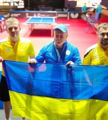 Інваспорт: полтавець став чемпіоном світу з настільного тенісу