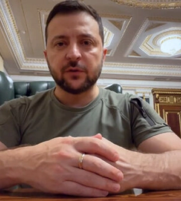 Окупанти несуть надзвичайно масштабні втрати, бо мають наказ вийти на адмінмежу Донеччини, - Зеленський. ВIДЕО