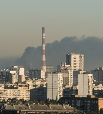 В Киеве с утра уровень загрязненности воздуха низкий