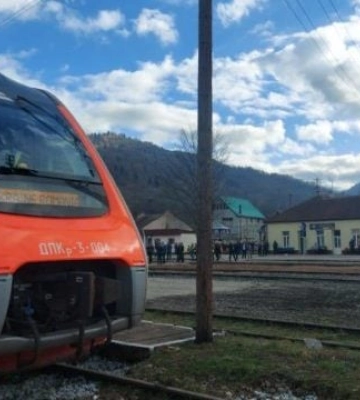Україна та Румунія запустили тестовий поїзд на ділянці Рахів – Ділове – Валя-Вішеулуй