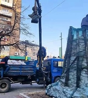 У Харкові демонтували бюст Пушкіна