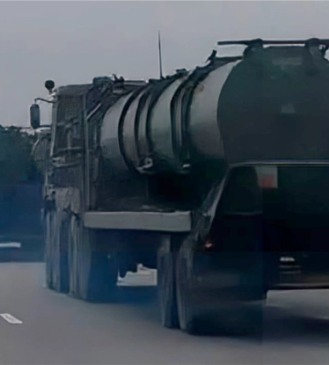 В Крыму заметили российскую технику с пусковыми контейнерами для ЗРК С-300