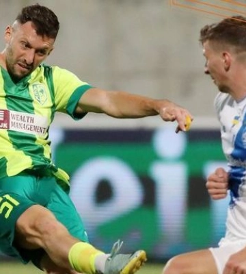 Є перше очко! АЕК – Динамо 3:3. Відео голів та огляд матчу