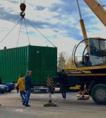 Буча отримала генератор з Македонії