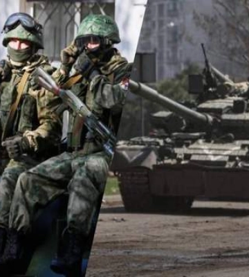 Як окупанти відводять війська від Херсона: пропагандисти опублікували відео