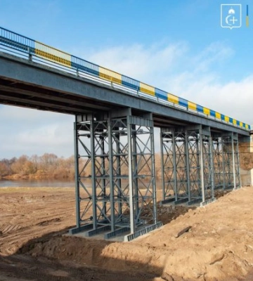 На Сумщині відновили один з найбільших мостів, який підірвали, щоб зупинити наступ Росії