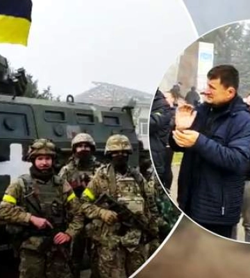 ВСУ зашли в Снигиревку Николаевской области: местные защитников встретили под аплодисменты
