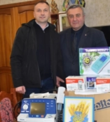 У Дубно надійшло медичне обладнання від Malve di Ucraina