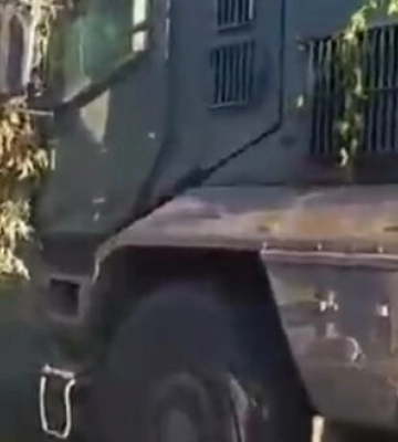 ЗСУ на Херсонщині затрофеїли ще один російський бронеавтомобіль&quot;Тайфун-К&quot;. ВIДЕО