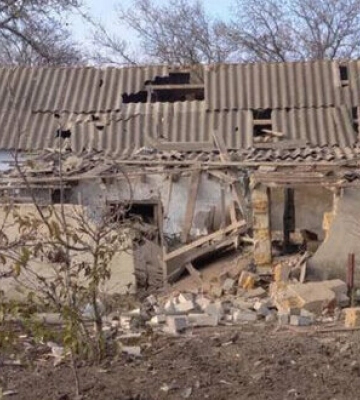 Утром россияне обстреляли Херсонскую область. ФОТО
