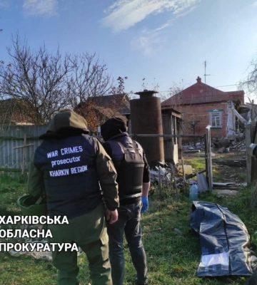 На Харківщині ексгумували тіла чотирьох жертв російської армії 