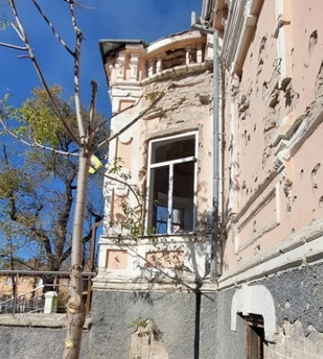 З&#039;явилося відео руйнувань в Оріхові на Запоріжжі