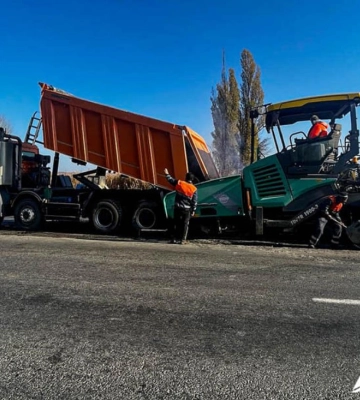 В Ізмаїльському районі облаштовують майданчики для зберігання протиожеледних матеріалів