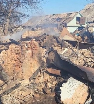 Наслідки масованого обстрілу росіянами Часового Яру на Донеччині. ВIДЕО