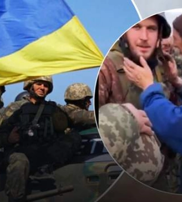 «Синочки, дякуємо!» Люди зустрічають українських військових на деокупованій ХЕРСОНЩИНІ