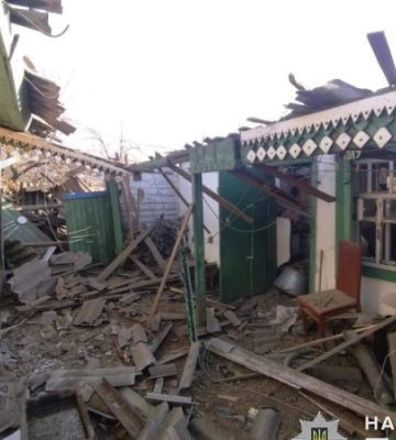 Упродовж доби російські війська обстріляли 12 населених пунктів Донеччини, - МВС