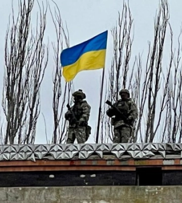 Воїни ССО поцілили в техніку з російськими десантниками на Херсонському напрямку