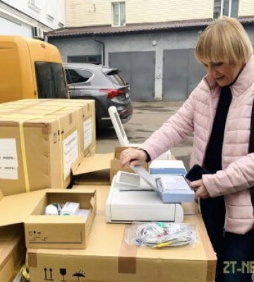 Лікарням Житомира передали кардіографи японського виробництва