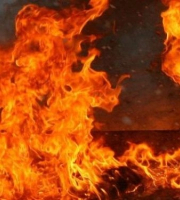 В одному із центральних районів Запоріжжя горіли будівельні вагончики