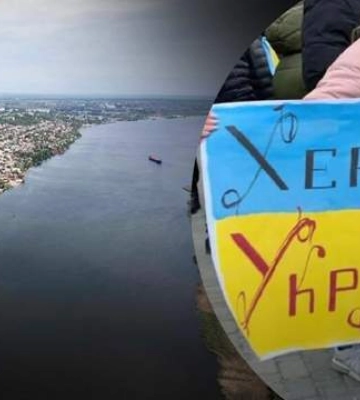 Окупанти втікають з правого берега Дніпра на лівий на крадених моторних човнах