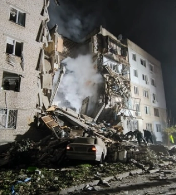 Кількість жертв обстрілу п&#039;ятиповерхівки у Миколаєві зросла до п&#039;яти