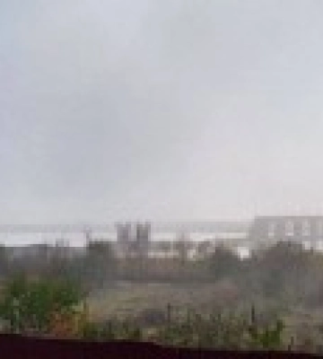 У мережі розповсюджують кадри зруйнованого Антонівського мосту