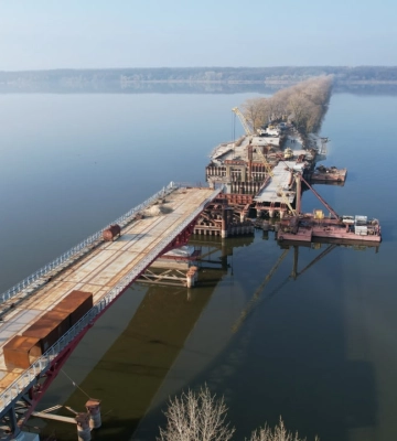 На Полтавщині відновили капітальний ремонт мосту через Сулу