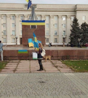 ЗСУ підняли синьо-жовтий стяг у визволеному Благодатному