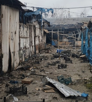 Обстрілювали з усіх видів озброєння: поліція показала наслідки ворожої атаки у Запорізькій області